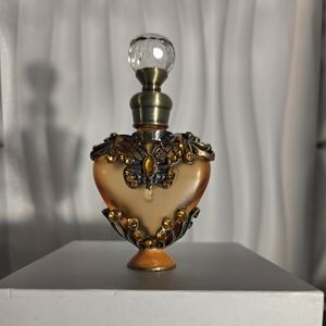 Amber Butterfly Parfume Bottle